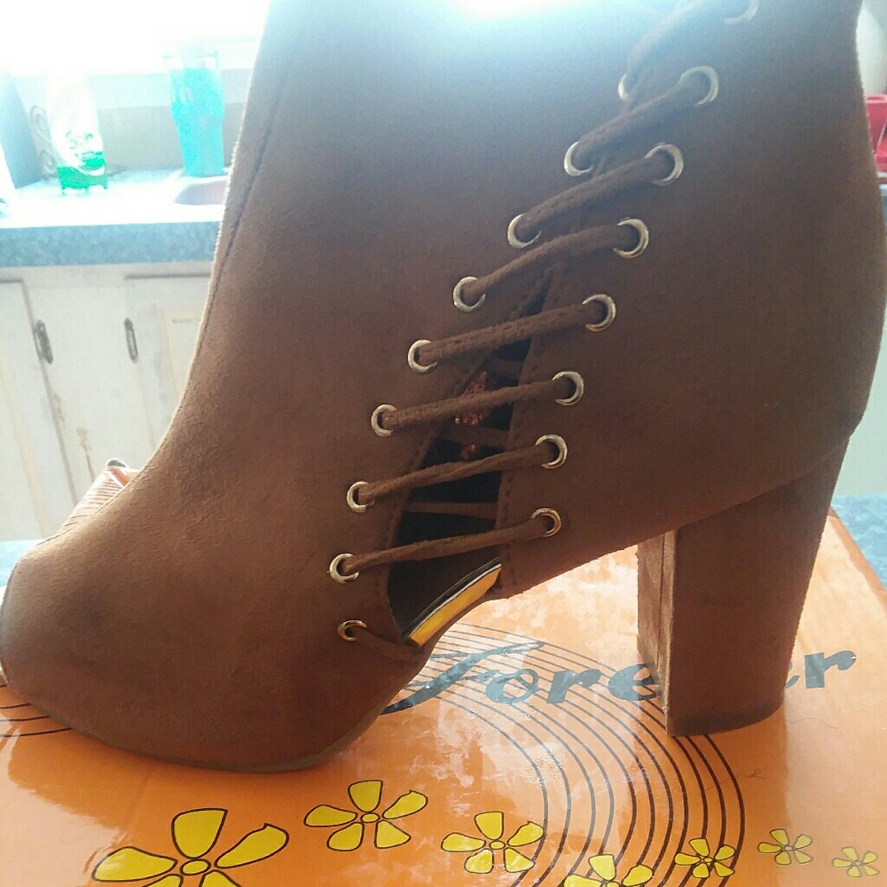 Open Toe Bootie